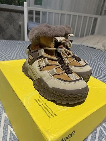 разную обувь: Детская обувь (несколько пар) 1) Кроссовки Fila kids - Темно-синие с — 4