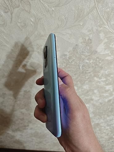 Техника и электроника: Redmi, Redmi Note 9, Б/у, 128 ГБ, цвет - Голубой, 2 SIM — 4