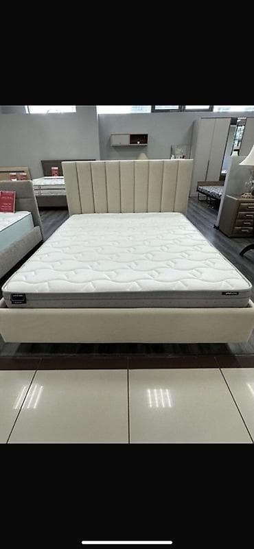 Кровати: Двуспальная кровать, С ящиком для хранения, длина - 200 см — 2