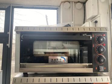 сдаю кафе на иссык куле: Печь для пиццы Внутренние размеры Напряжения 220/380 66*66. 2-ярус — 10