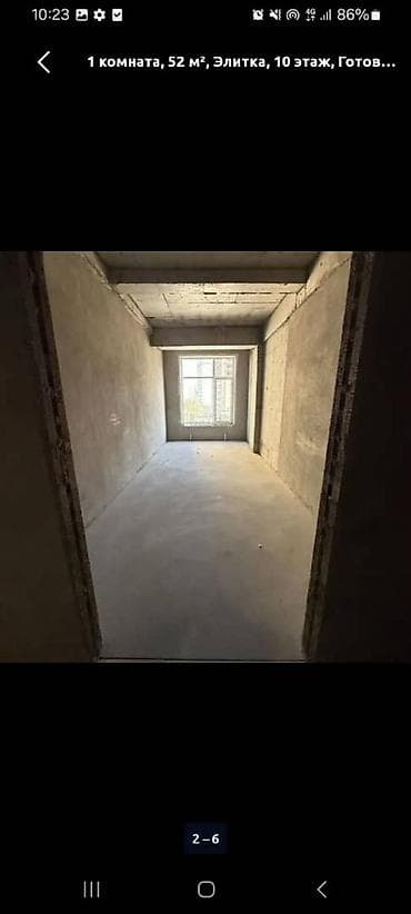 бакаева 51: 1 комната, 52 м², Элитка, 10 этаж, Готовая ПСО (под самоотделку) — 1