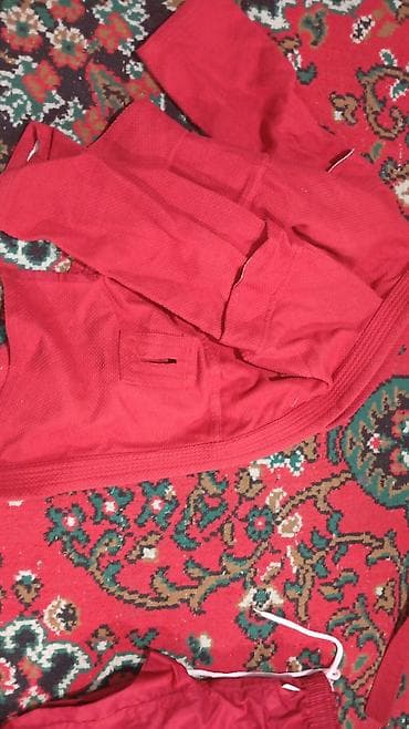 nike tech fleese: Красное кимоно для самбо (комплект) - Цвет: красный - Состав — 2