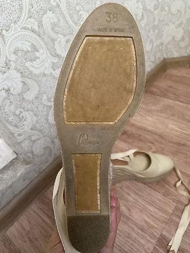 Босоножки, 38, Castaner, Новый, цвет - Бежевый, Самовывоз, Платная доставка — 4