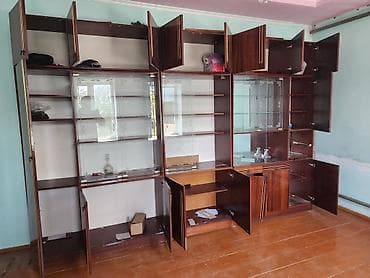 тумба в офис: Продаю вместительную полированную стенку-гарнитур (3 раздельные — 1