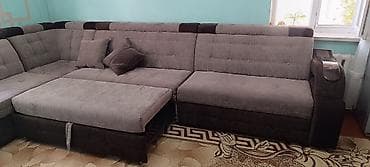 диван двуспальный: Модульный диван, Б/у — 3