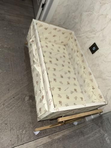 детский бешик: Люлька, Колыбель, Дерево, цвет - Бежевый, Самовывоз — 6