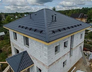 Профнастил: Кровля из металлочерепицы — монтаж под ключ - Тип покрытия — 3