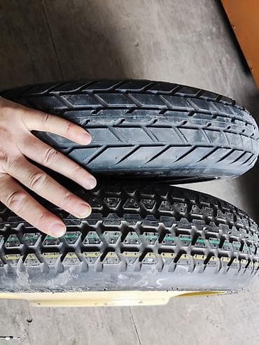 Транспорт: Колеса в сборе 165 / 80 / R 17, Лето, Б/у, Запаска, Легковые, Железные, отверстий - 5 — 7