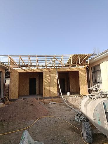 утепления домов: Строительство каркасных домов и пристроек под ключ - Каркас из сухого — 1