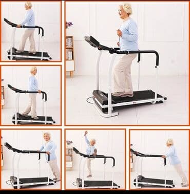 трехколесный велосипед для взрослых электрический: Реабилитационная восстановительная Беговая дорожка с широкими — 1