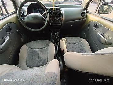 б у машины: Daewoo Matiz: 2026 г., 0.8 л, Механика, Бензин, Хэтчбэк — 5