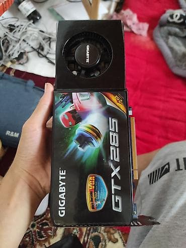 alliance kg: Видеокарта для ПК, Б/у, Gigabyte, GeForce GTX, До 2 ГБ — 1