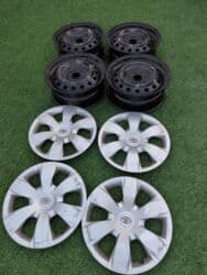 шины на внедорожник: Железные Диски R 16 Toyota, Комплект, отверстий - 5, Б/у — 1