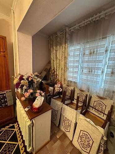 Квартиры: 2 комнаты, 52 м², Джал мкр (в т.ч. Верхний, Нижний, Средний) 106 серия, 3 этаж — 6
