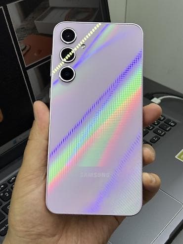 дином: Samsung Galaxy A35, Б/у, 256 ГБ, цвет - Фиолетовый, 2 SIM — 9