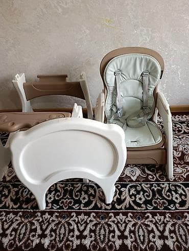 dinner table: Детский стульчик для кормления-трансформер 3-в-1. Особенности: - — 6