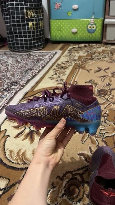 мужской обувь: Футбольные бутсы 36 размер Nike Mercurial (линейка Air Zoom) для игры — 1