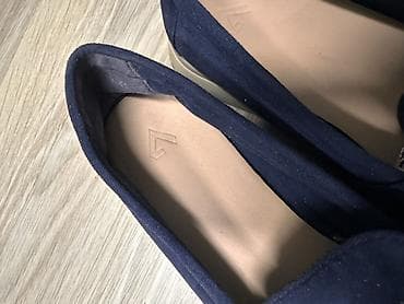 лоферы кожа: Лоферы, 41, Loro Piana, Б/у, цвет - Синий — 4