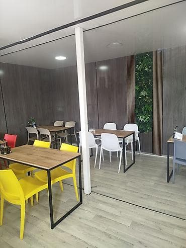 office table: Стол и стул для кафе — 1