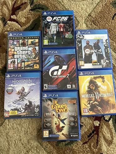 матрица на тв: Коллекция игр для PlayStation 4 (в коробках с дисками): - Grand Theft — 1