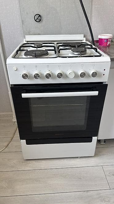 плита кухонная: Shivaki, Газовая, Механическое, Напольная — 1