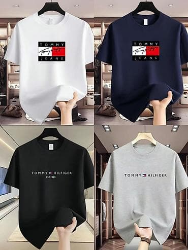 Мужская футболка, XL, 2XL, 3XL, Tommy Hilfiger, Новый, Самовывоз, Платная доставка