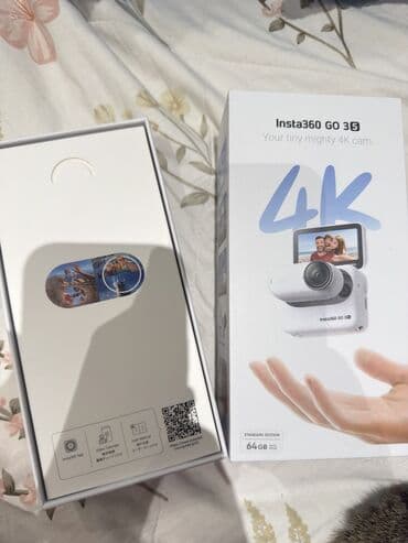 камеры wifi: Экшн‑камера Insta360 GO 3S с зарядным кейсом‑брелоком и поворотным — 3