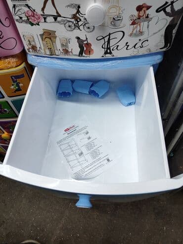 комод кровать трансформер: Тумба для вещей и одежды, Новый, Без зеркала, Пластик, Платная доставка — 5