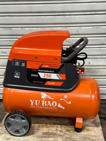 50литр: Компрессор Электрический, Поршневой, Новый — 2