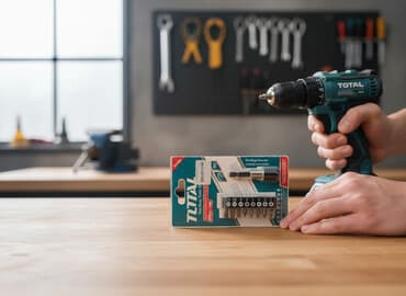 Наборы оснастки TOTAL 1) Набор бит для отвертки/шуруповерта TOTAL