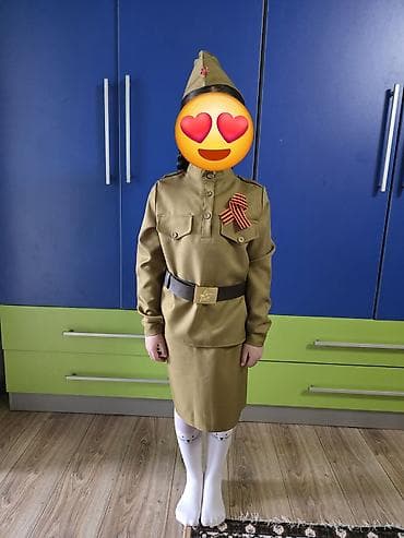 Детский костюм военного/солдатский комплект для девочки. Состав