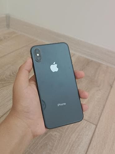 рей бен мета бишкек: IPhone X, Колдонулган, 64 ГБ, Space Gray, 100 % — 1