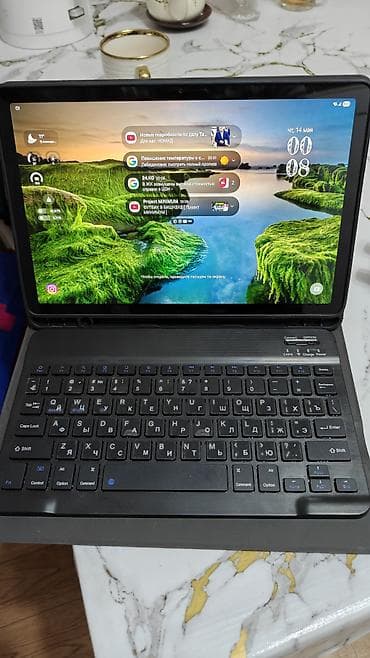 samsung a32: Планшет, Samsung, память 128 ГБ, 10" - 11", 5G, Б/у, Классический цвет - Черный — 1