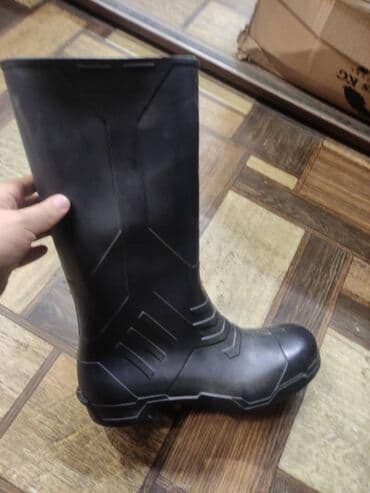 сапоки: Сапоги резиновые шахтерские с металлическим носком, российские. Оптом — 4