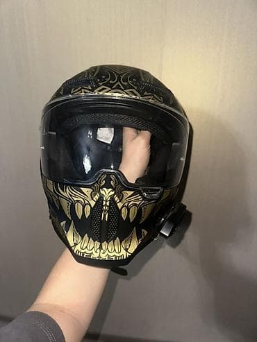 кровавый меридиан: Мотошлем интеграл LUOK (сертификат DOT) - Тип: интегральный шлем с — 3