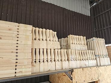 Готовая балясина, Материал: Дерево, Для лестницы