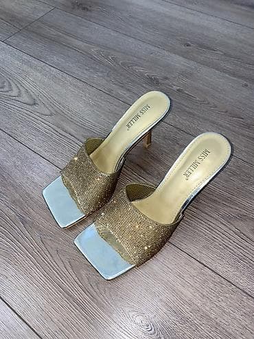 обу: КАБЛУКИ одевали 1 раз Женские мюли Miss Miller - Тип: открытые мюли — 1