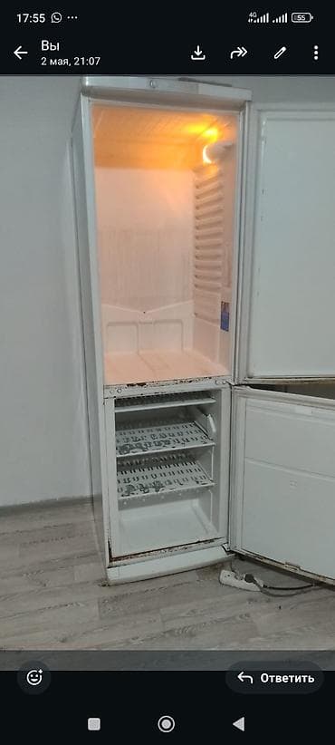 холодил бу: Холодильник Indesit, Двухкамерный, De frost (капельный) — 1