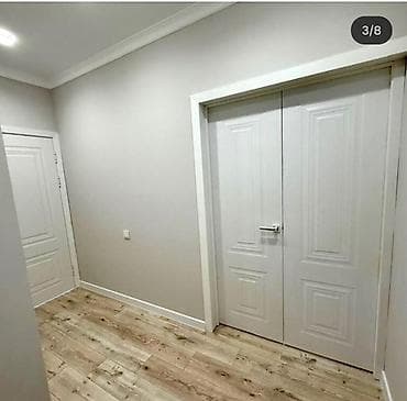 Батирлер: 1 бөлмө, 45 м², Ынтымак ж/м 106-серия жакшыртылган, 8 кабат, Евро оңдоо — 3