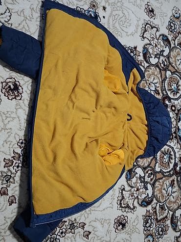 детские зимние комбинезоны куртки: Детская утеплённая куртка с капюшоном 9-10 лет состояние отличное — 4