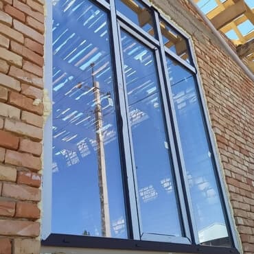 откосы на окна цена: Буюртмага алюминий терезелер, Витраждык, Мансард, Панорамалык, Бөлүп төлөө менен — 1