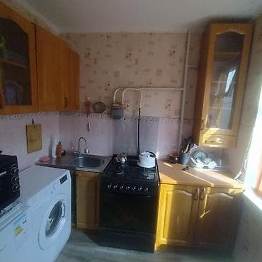 квартира бишкек 2 комнат: 2 комнаты, 42 м², 104 серия, 2 этаж, Старый ремонт — 7