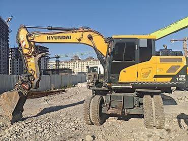 full construction: Экскаватор, Hyundai, Колесный — 1