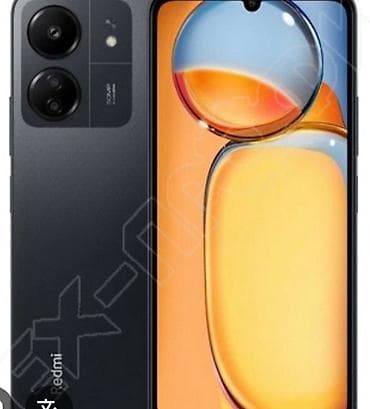 Redmi, Redmi 13C, цвет - Черный, 2 SIM