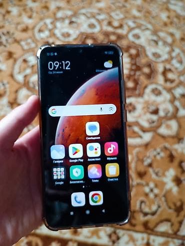 Redmi, Redmi 9A, Новый, 64 ГБ, цвет - Синий, 2 SIM