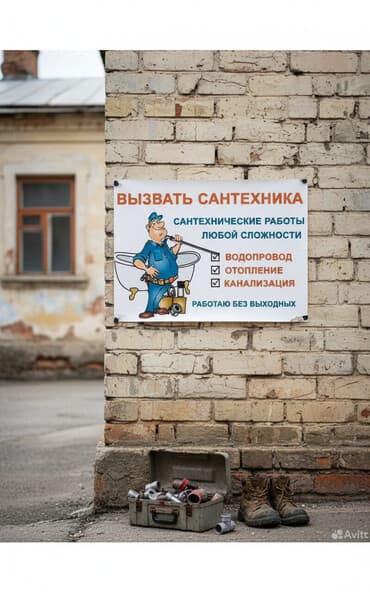 ремонт водяных насосов: Монтаж и замена сантехники Больше 6 лет опыта — 1