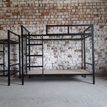 железный двухъярусный кровать: Мебель на заказ, Гостиная, Кровать — 12