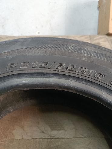 Унаа: Шиналар 215 / 55 / R 16, Жай, Колдонулган, 1 даана, Жеңил унаалар, Жапония — 2