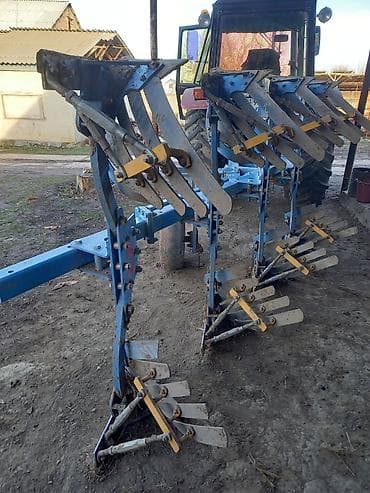 2 gz: Отвальный плуг навесной, оборотный, 4-корпусный для трактора — 3