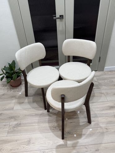 арзан мебель: Стул для кухни, Новый, Дерево, цвет - Бежевый — 3